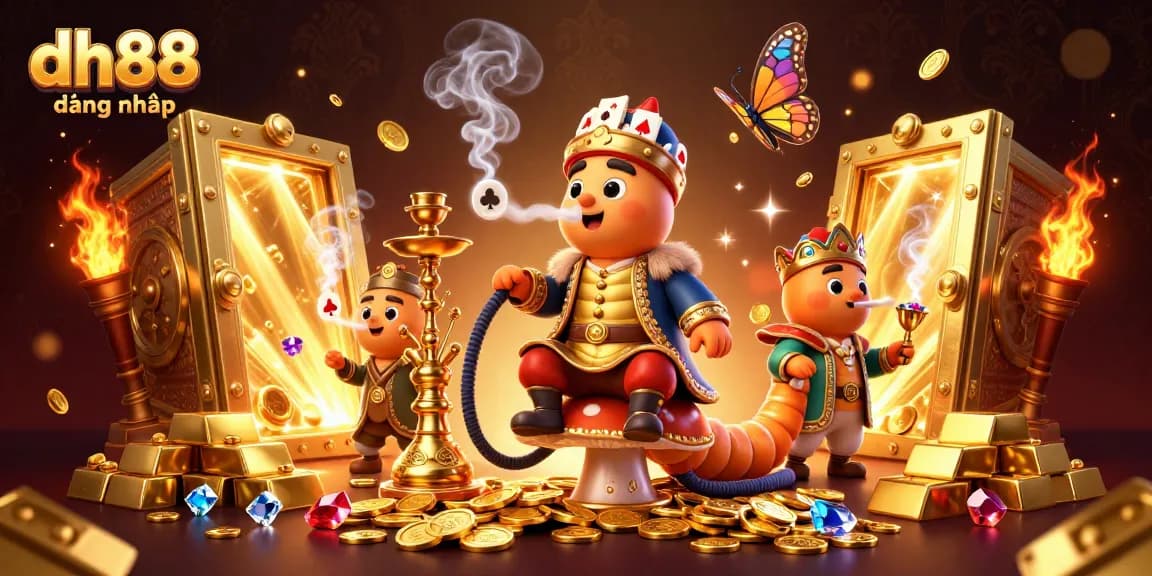 Elevate your gaming experience with dh88 đăng nhâp, featuring vibrant casino elements and rich decorations.
