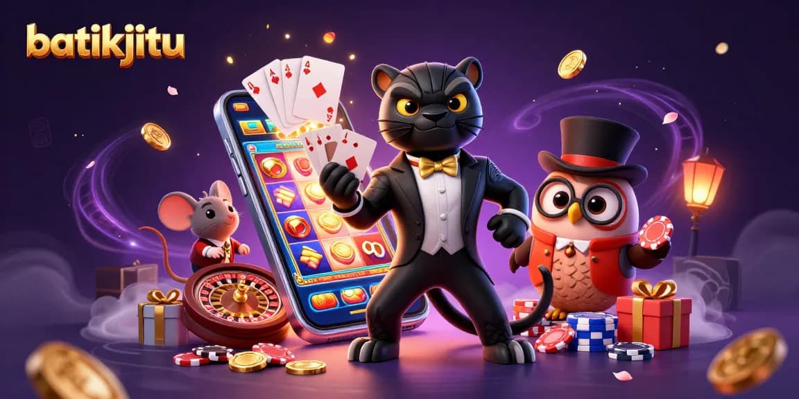 Bermain di batikjitu dengan karakter menarik dan permainan slot yang mengasyikkan.