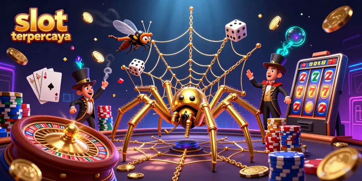 Experience thrilling wins at slot terpercaya with vibrant 3D casino elements and dynamic gameplay.
