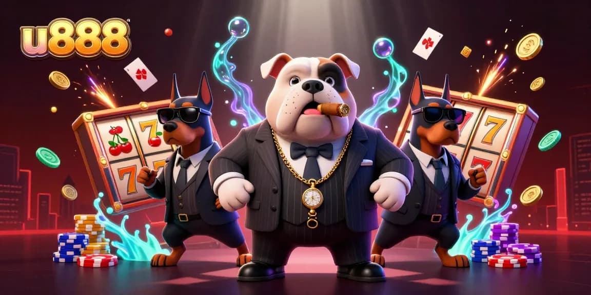 Engage with exciting slot games at u888, featuring dynamic characters and vibrant casino elements.