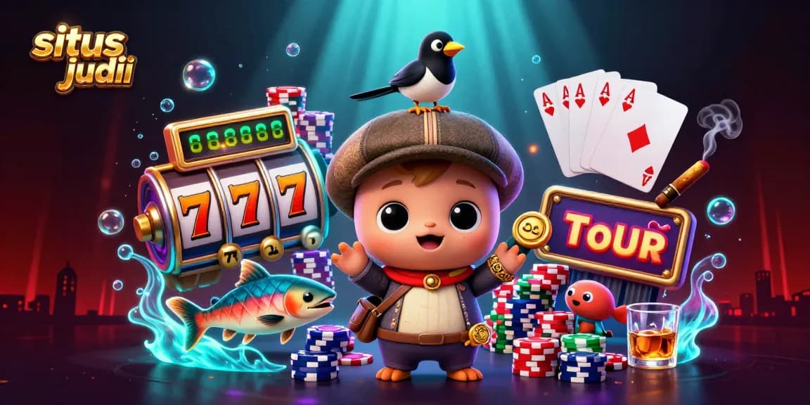 Bermain di situs judi slot dengan keseruan 3D subur, menampilkan Nessie lucu dan teman burung hantu yang penuh emas.
