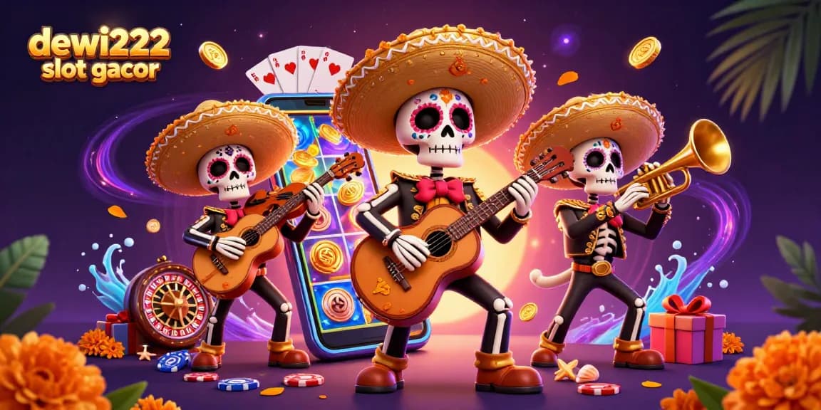 Dapatkan pengalaman bermain dewi222 slot gacor dengan suasana meriah dari band mariachi tengkorak!