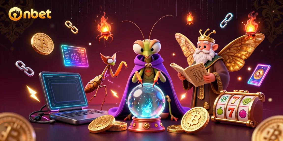 Engage in thrilling gaming experiences with onbet, illuminating scenes of fortune-telling and crypto elements