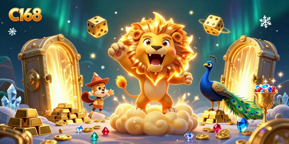 C168 offers a thrilling casino experience with vibrant games, golden treasures, and exciting wins.