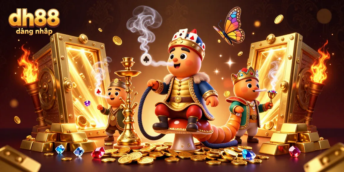Elevate your gaming experience with dh88 đăng nhâp, featuring vibrant casino elements and rich decorations.
