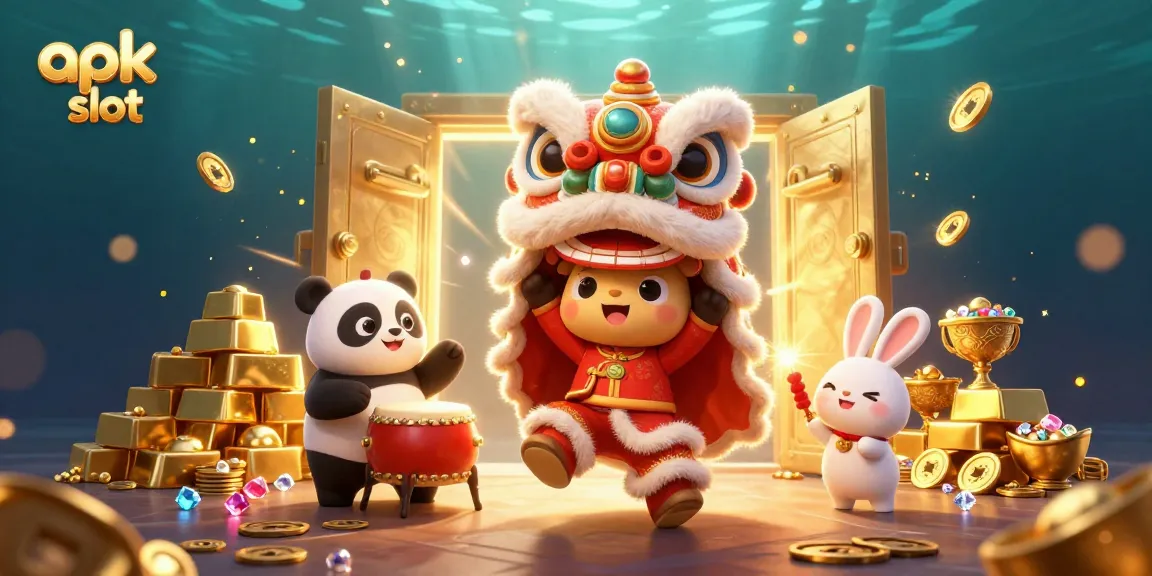 Mainkan apk slot untuk mendapatkan hadiah dengan grafis yang menakjubkan pada ilustrasi 3D ini.