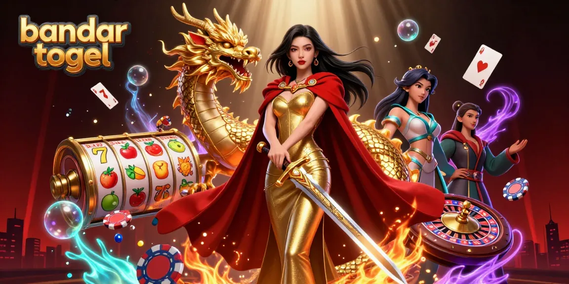Engage with bandar togel's vibrant scene featuring stunning characters, dynamic gameplay elements, and casino excitement.