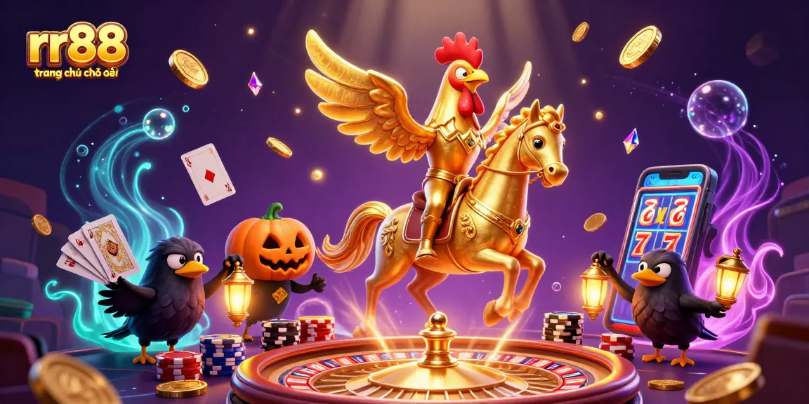 Experience thrilling gameplay at rr88 trang chủ chính thức with cascading rewards in a vibrant casino scene.