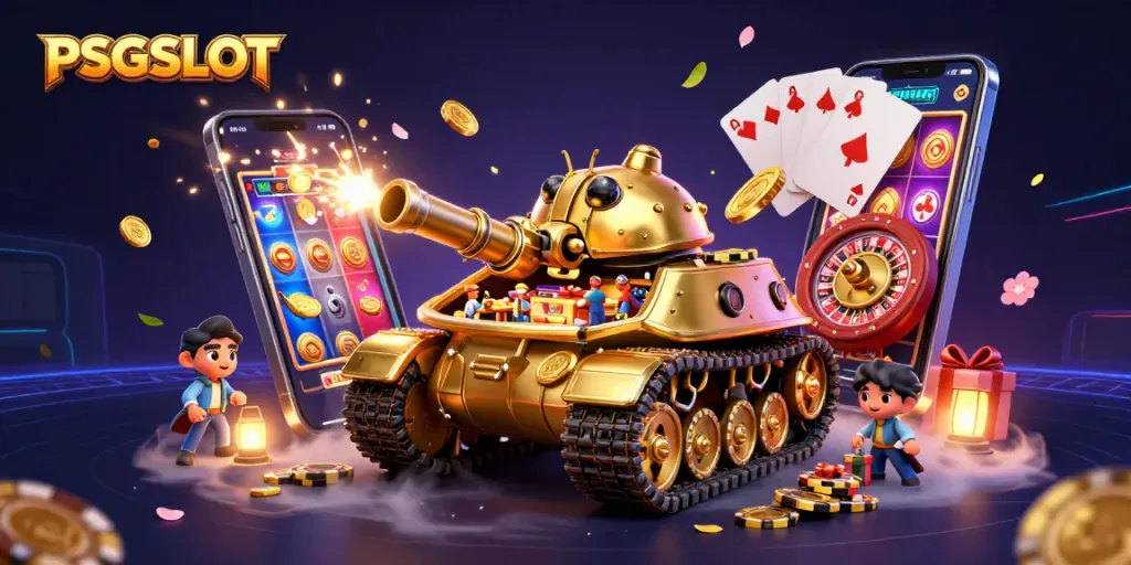 Mainkan PSGSLOT dengan antusias, terlihat jackpot di dalam tank kasino yang megah!