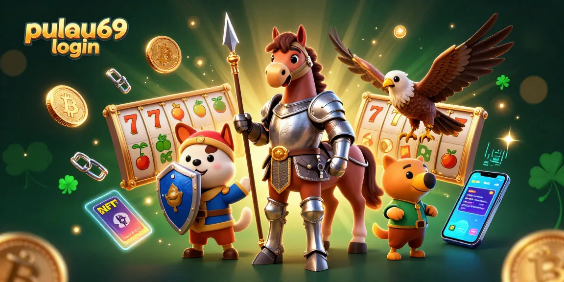 Join the action with pulau69 login in this vibrant 3D casino scene full of exciting gaming elements.
