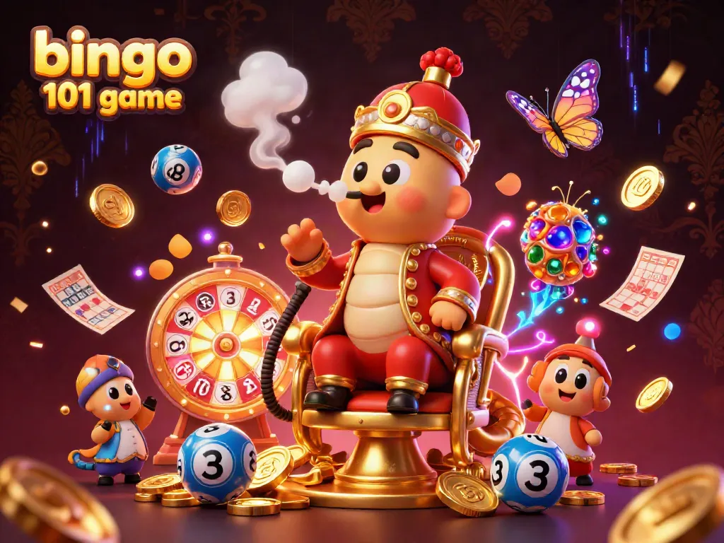 Engage with the bingo 101 game experience amidst vibrant bingo cards and dynamic action.