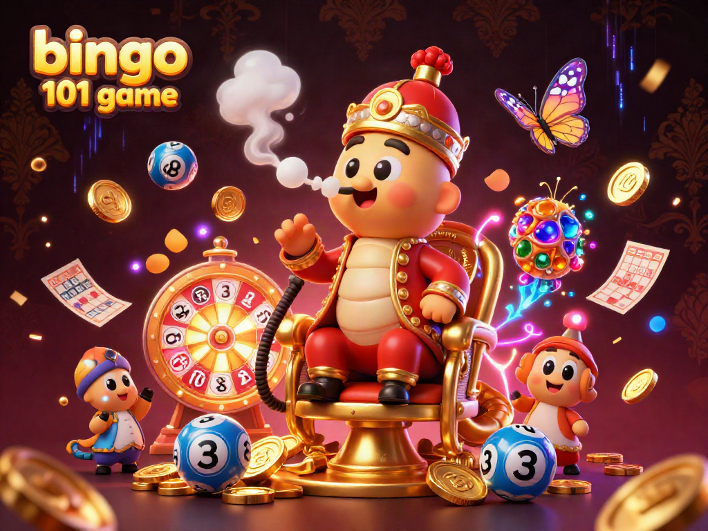 Engage with the bingo 101 game experience amidst vibrant bingo cards and dynamic action.