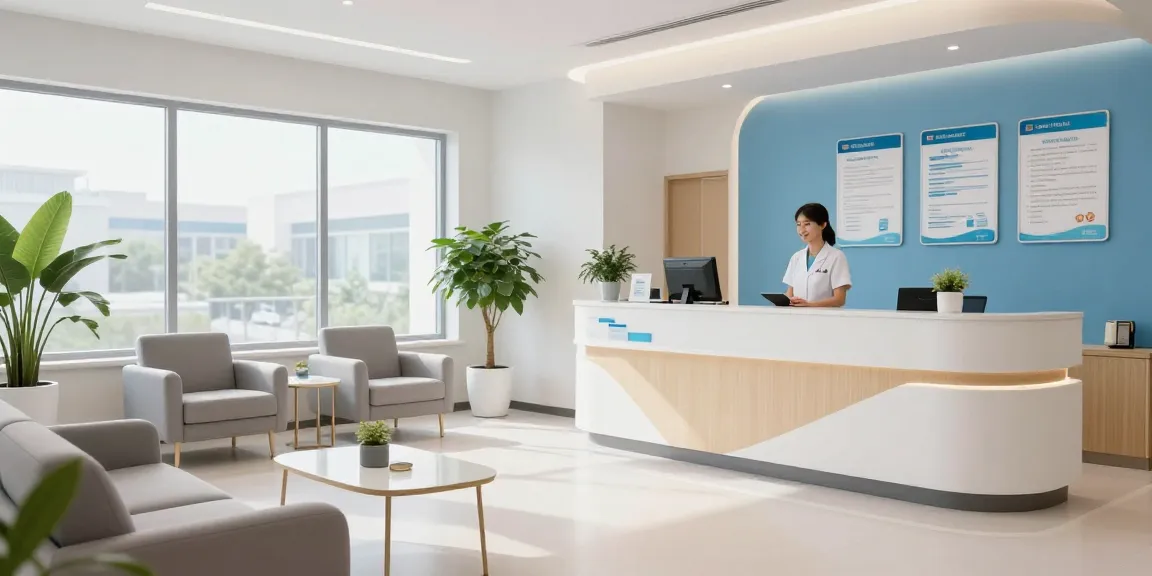 David Hoffmeister reviews amidst patient care at a compassionate healthcare facility.