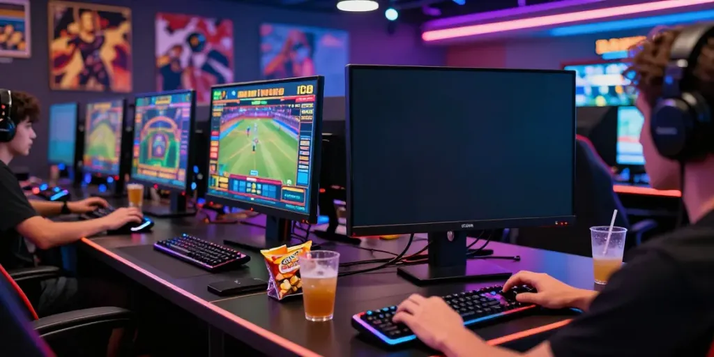 Dynamic gaming scene depicting a user engaged in Batman138's online slot game.