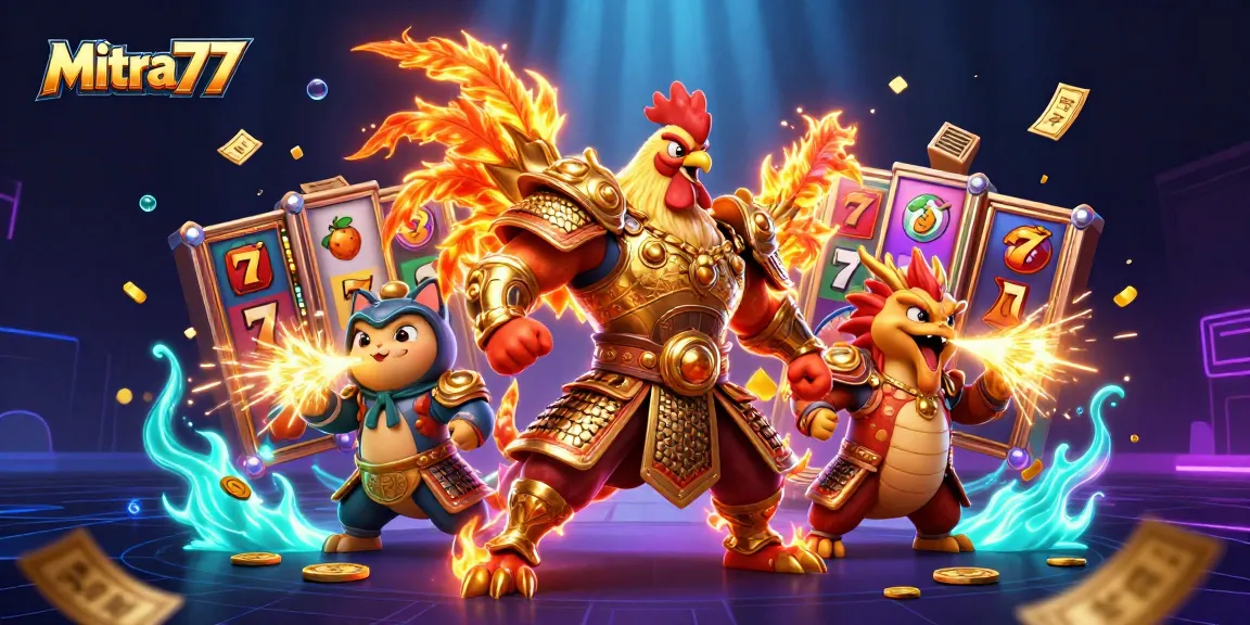 Mitra77 hadir dengan ilustrasi slot gacor yang memukau dan semangat kemenangan dalam pengalaman bermain.