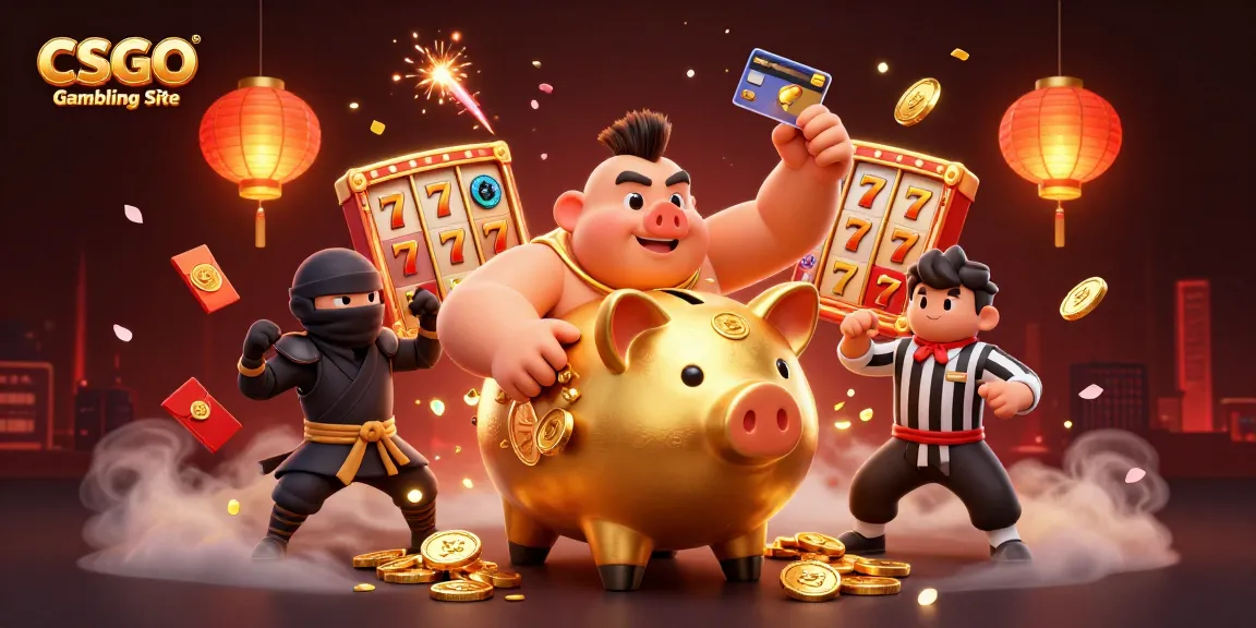 Engage with thrilling gameplay at this CSGO Gambling Site featuring dynamic scenes with vibrant characters.
