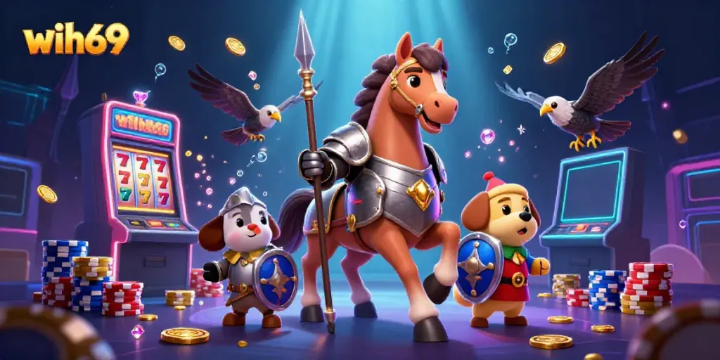 Wih69 hadir dengan visual slot yang menarik dan karakter 3D dalam dunia perjudian.