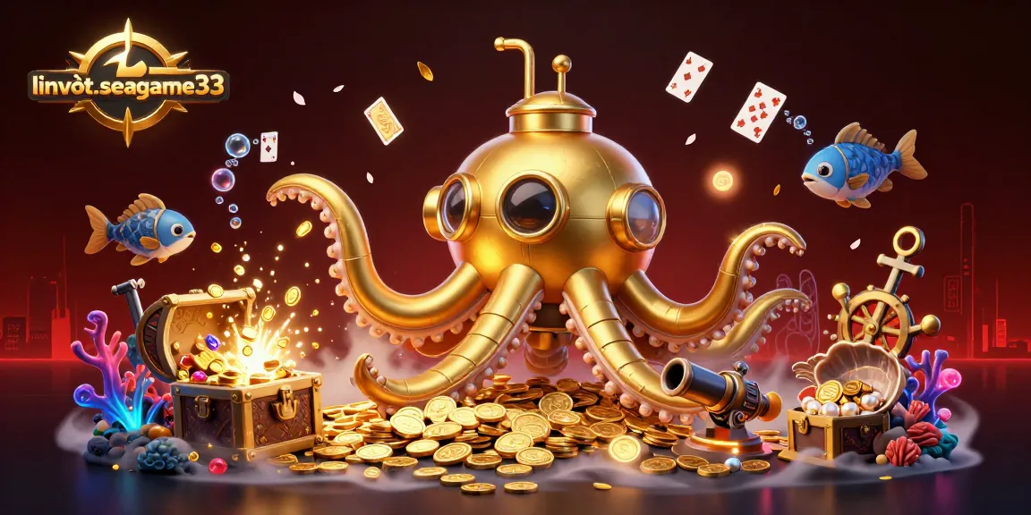 Experience the excitement of linhvậtseagame33 with a vibrant underwater casino adventure.