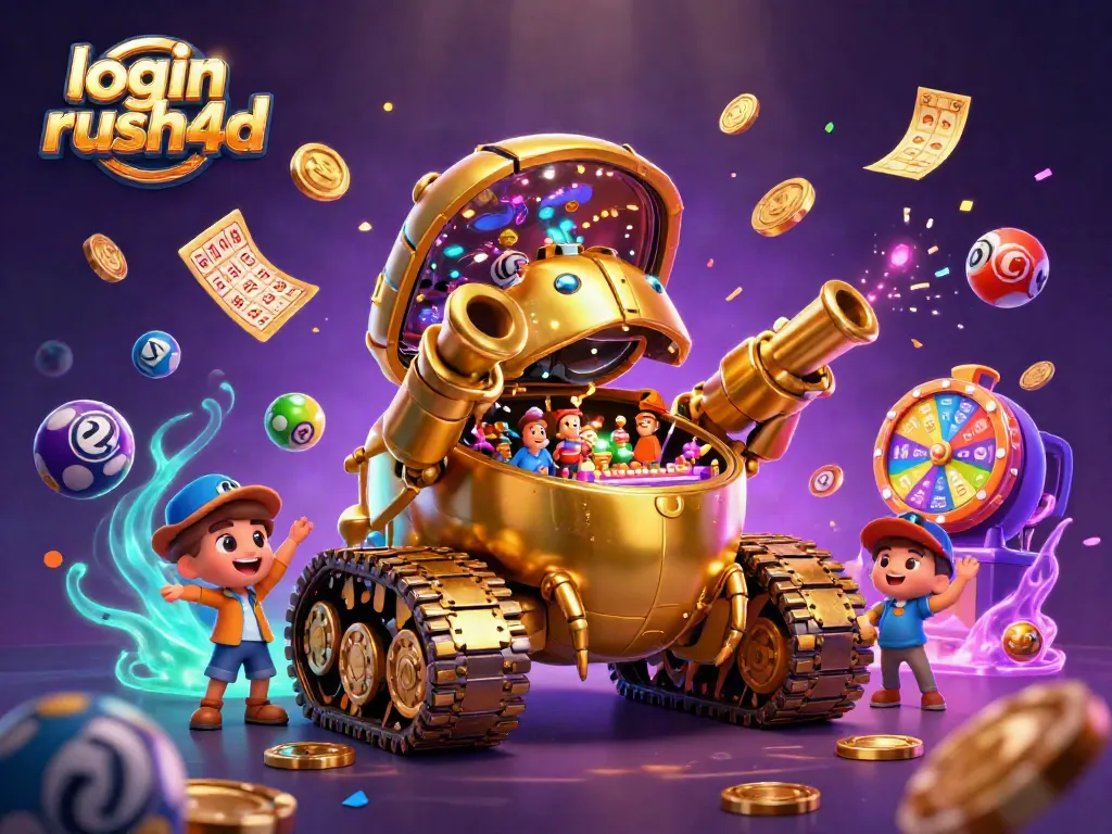 Menghasilkan momen istimewa dengan login rush4d dalam ilustrasi kasino mini luar biasa penuh warna.