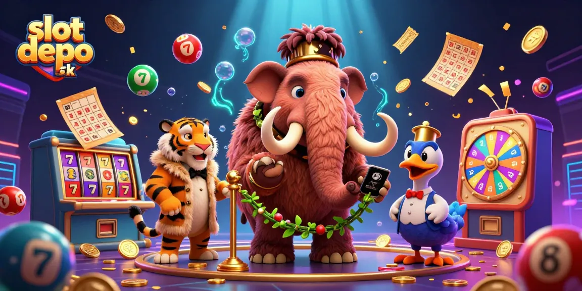 Experience excitement at the slot depo 5k with vibrant characters and dynamic game elements in action.
