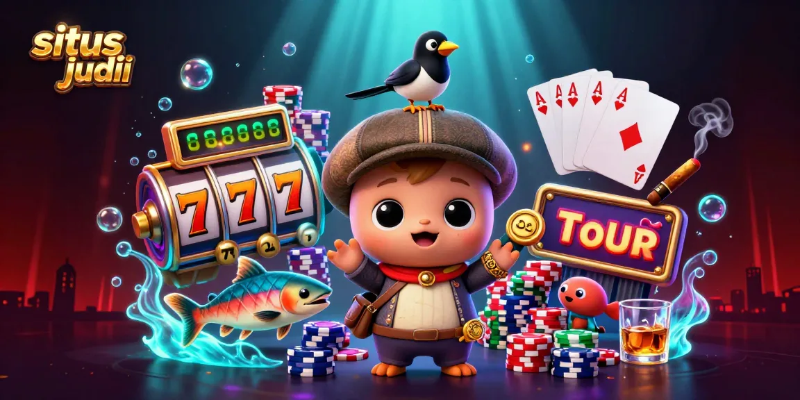 Bermain di situs judi slot dengan keseruan 3D subur, menampilkan Nessie lucu dan teman burung hantu yang penuh emas.