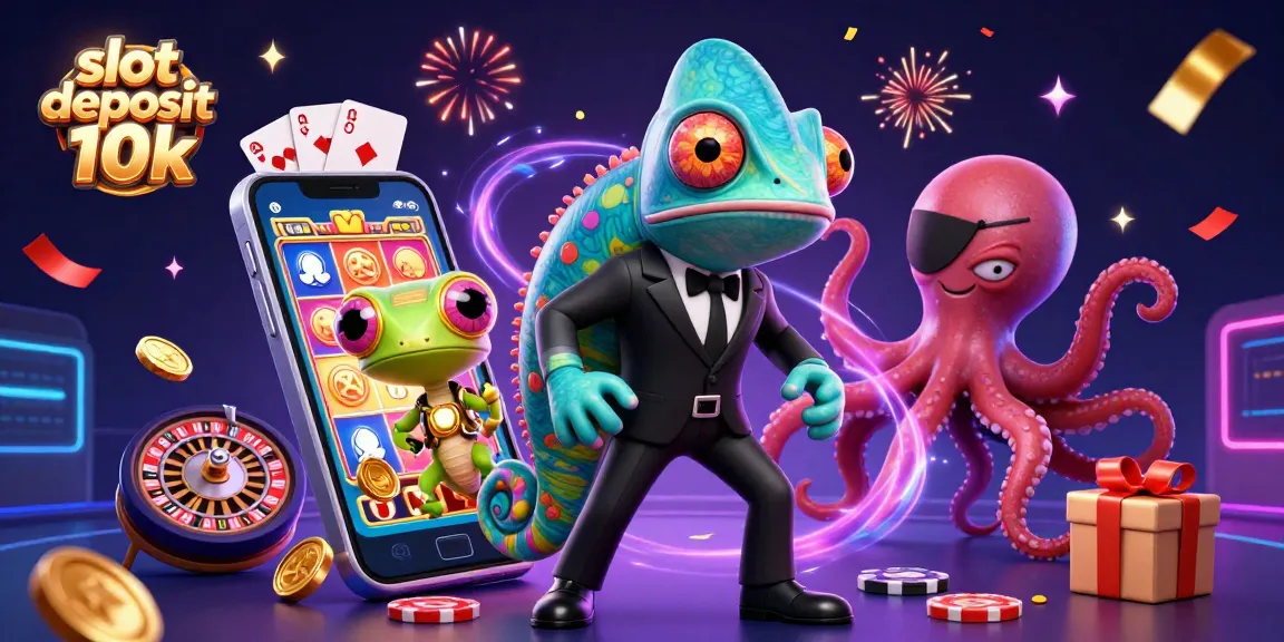 Engage with exciting slot deposit 10k action featuring colorful games and characters.