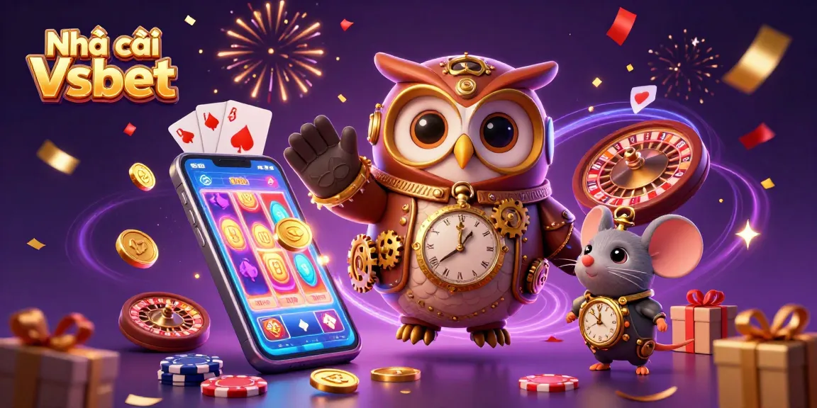 Experience the fun at Nhà cái Vsbet while spinning slot reels and winning big!