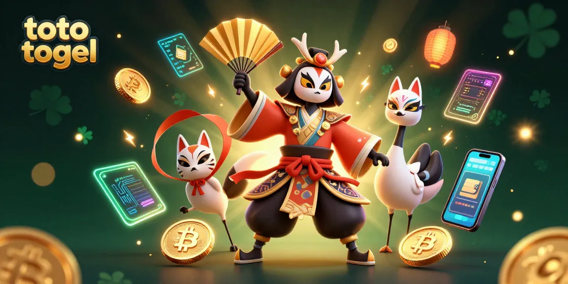 Engage in exciting toto togel experiences with 3D cartoon characters and vibrant game elements.