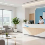 David Hoffmeister reviews amidst patient care at a compassionate healthcare facility.
